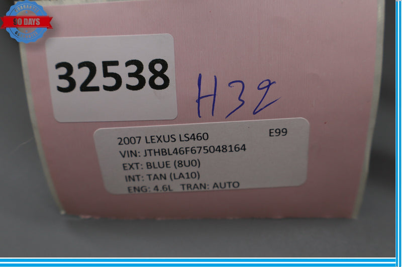 Load image into Gallery viewer, 07-09 Lexus LS460 Front Right Passenger Side Seat Head Rest Headrest Oem
