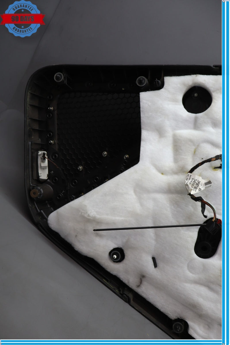 Load image into Gallery viewer, 11-18 Porsche Cayenne Rear Left Driver Side Interior Door Panel Black Oem
