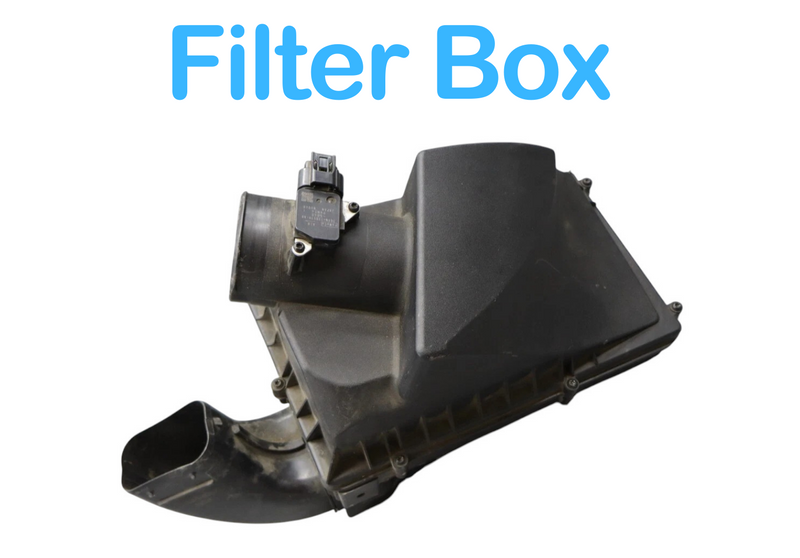 Load image into Gallery viewer, 10-13 Jaguar XJ 5.0L Front Left Driver Side Air Intake Filter Cleaner Box Oem
