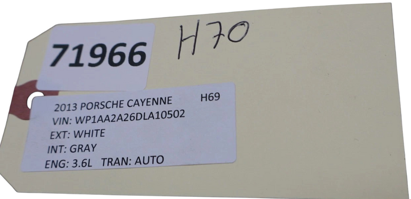 Load image into Gallery viewer, 11-18 Porsche Cayenne 958 Rear Left Driver Side Door Inner Pull Handle Grip Oem
