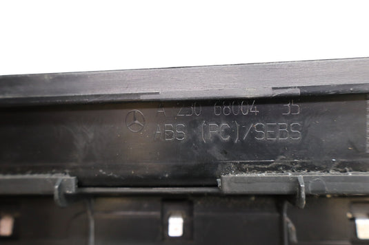 03-12 Mercedes SL500 SL600 Front Right Passenger Side Door Step Sill Black Oem