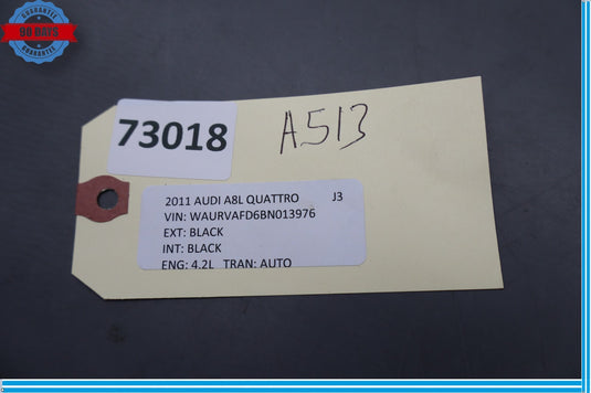 11-18 Audi A8 A8L Quattro Rear Center Console Seat Trim Panel Cover 321020100 Oe