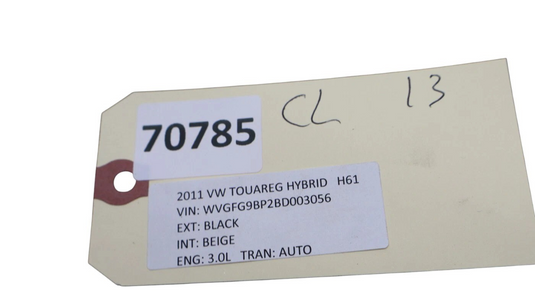 11-18 Volkswagen VW Touareg Rear Right Side Lower Seat Cushion 7P6885406DQ Oem