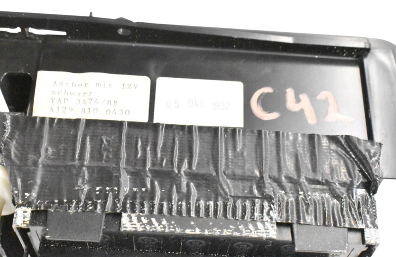 Load image into Gallery viewer, 90-95 Mercedes SL500 SL320 Center Console Ashtray Roller Storage A1298100430 OEM
