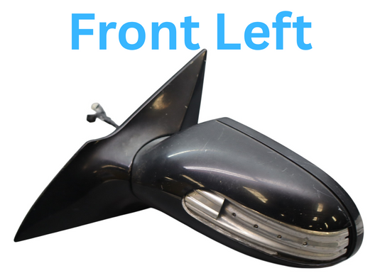 03-08 Mercedes R230 SL500 SL55 AMG Front Left Side Mirror Oem *DAMAGED*