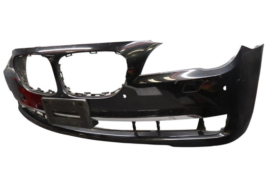 09-12 BMW 740i 750Li F01 Front Lower Bumper Shell Cover Penal Assembly Black OEM