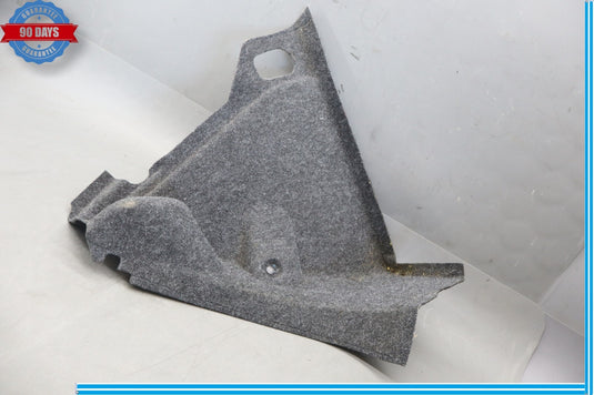 12-15 Fiat 500 Pop Rear Left Driver Trunk Arch Carpet Lining Cover Trim Oem