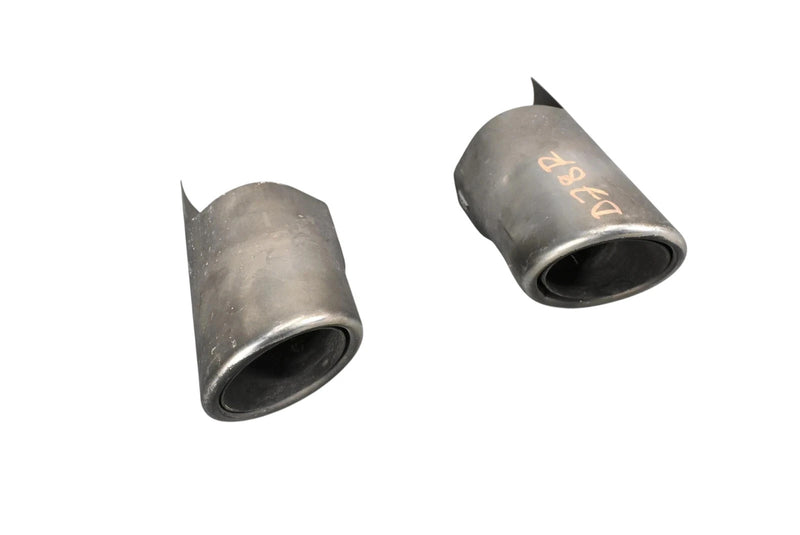 Load image into Gallery viewer, 04-06 Jaguar XJ8 XJR X358 Rear Right And Left Side Exhaust Muffler Tip Set Oem
