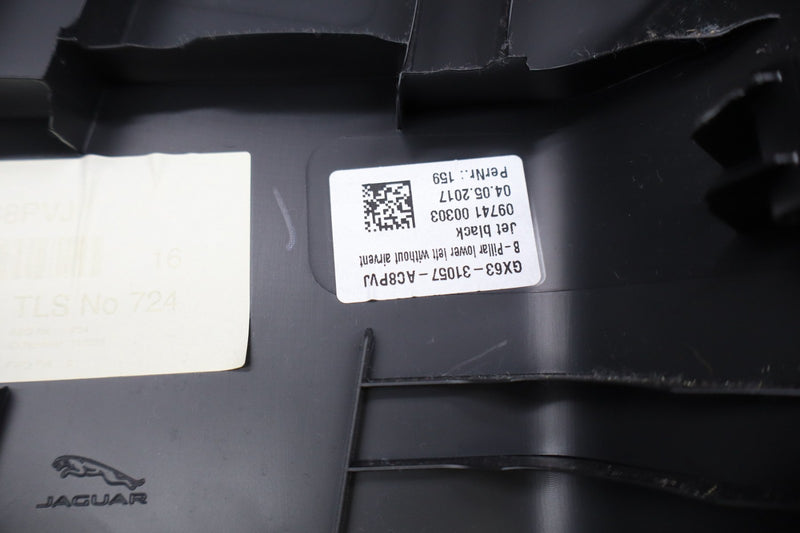 Load image into Gallery viewer, 16-23 Jaguar X260 XF Left Driver Side Lower Center B-Pillar Trim Cover Panel Oem
