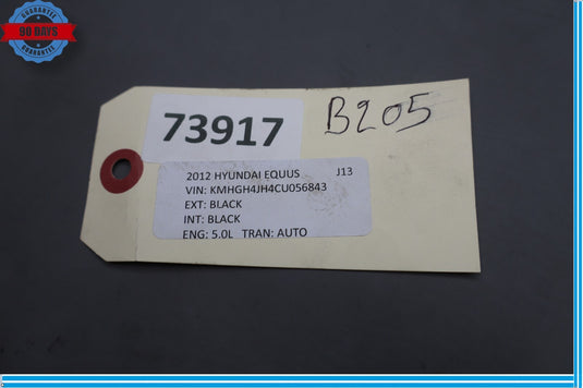 11-13 Hyundai Equus Sig Parking Brake Assembly Electronic 597003M900 Oem