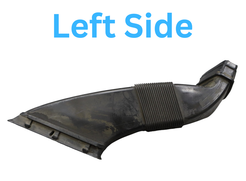 Load image into Gallery viewer, 03-12 Bentley Continental GT Left Driver Side Air Intake Hose Pipe Black Oem
