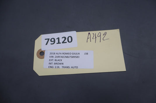 17-22 Alfa Romeo Giulia Left Driver Side Dash AC Air Vent Trim 1561101770 Oem