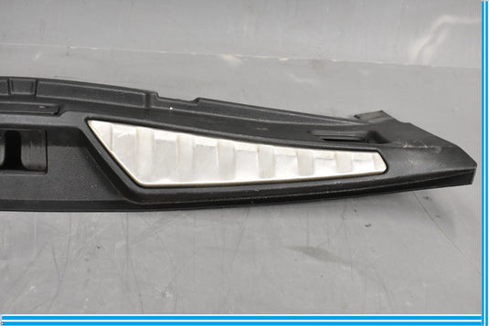 14-20 Maserati Quattroporte Rear Trunk Sill Scuff Plate Black 670013681 Oem