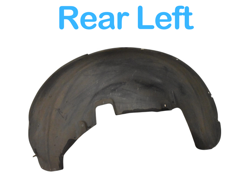 Load image into Gallery viewer, 03-10 Porsche Cayenne Rear Left Driver Fender Liner Splash Shield 7L5810969 Oem
