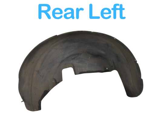 03-10 Porsche Cayenne Rear Left Driver Fender Liner Splash Shield 7L5810969 Oem