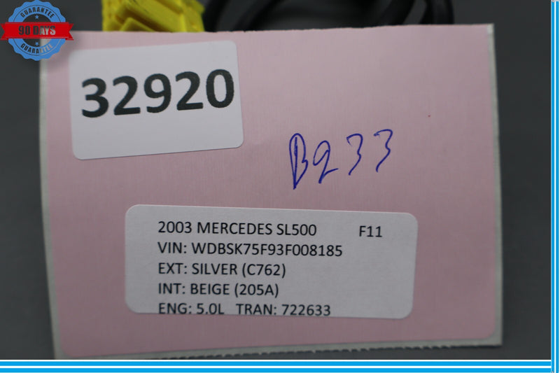 Load image into Gallery viewer, 03-06 Mercedes SL600 SL500 Front Left Driver Seat Belt Buckle Gray Oem
