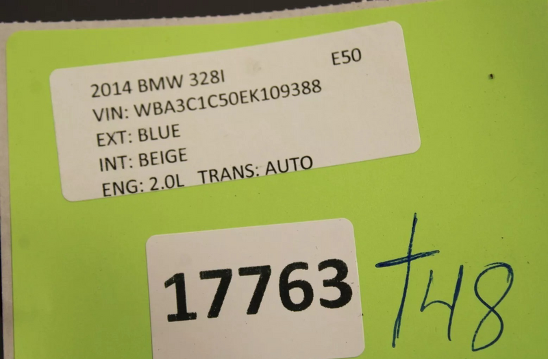 Load image into Gallery viewer, 12-16 BMW 328i 335i 320i Front Lower Radiator Air Duct Trim Cover 7255414 Oem
