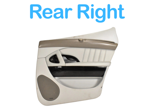 03-13  Maserati Quattroporte M139 Rear Right Door Interior Trim Panel Oem