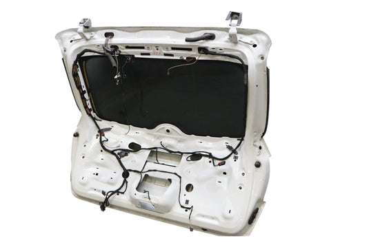 11-14 Porsche Cayenne 958 Rear Trunk Lid Liftgate Tailgate Hatch Shell White OEM