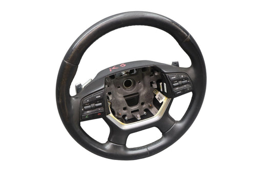 15-20 Hyundai Genesis Front Left Driver Side Steering Wheel Black W/ Paddle Oem