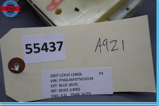 07-12 Lexus LS460 LS460L Front Right Side Seat Control Adjustment Switch Oem