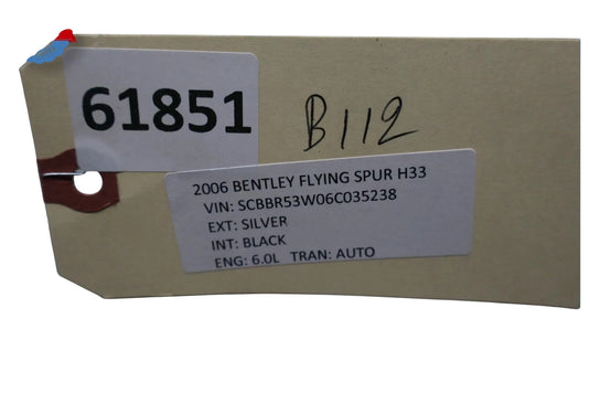 03-12 Bentley Continental GTC GT Left Side Dash AC A/C Air Vent Grill OEM