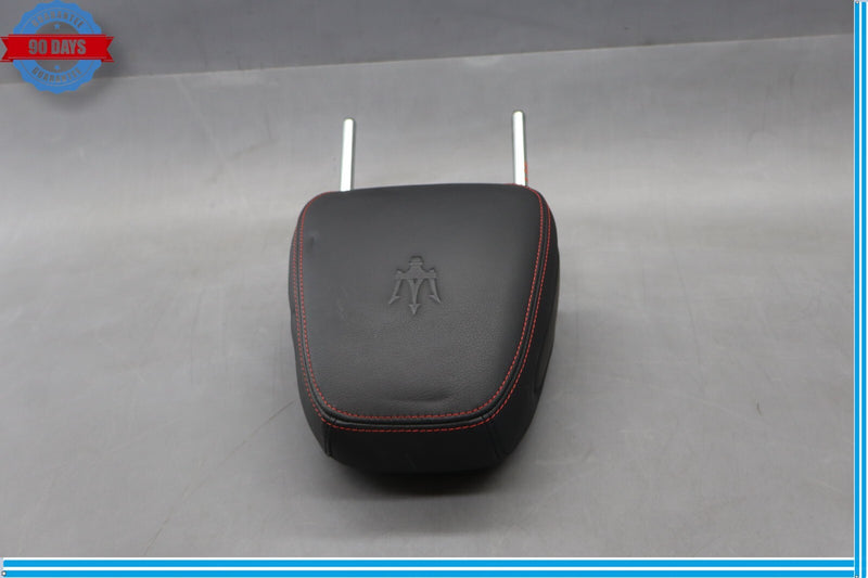 Load image into Gallery viewer, 17-22 Maserati Ghibli M157 Front Left Driver Side Side Seat Headrest Black Oem

