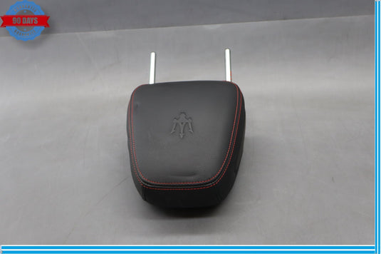 17-22 Maserati Ghibli M157 Front Left Driver Side Side Seat Headrest Black Oem