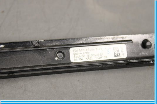09-15 BMW 750Li F01 F02 Front Left Center Console Wood Trim Ash Grain Oem