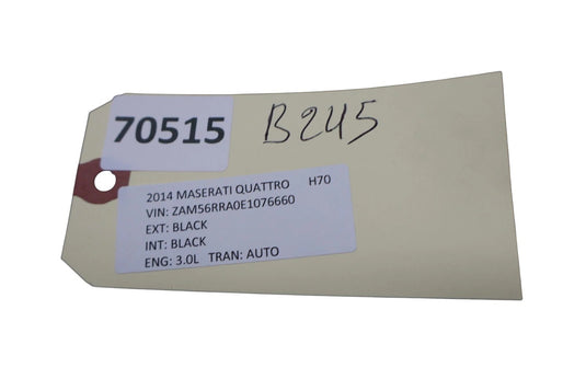 14-17 Maserati Quattroporte GTS Front Left Side Master Window Switch Control Oem