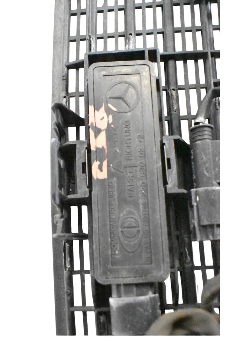 Load image into Gallery viewer, 00-06 Mercedes CL500 S430 S500 S600 Hood Vent Grill Grille Black 2208800205 Oem
