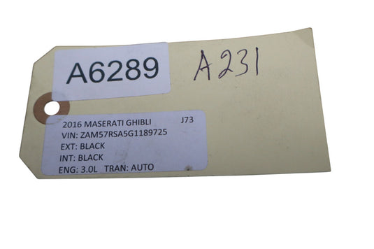 14-17 Maserati Ghibli Front Dash Light Dimmer Control Switch 68141052AC Oem