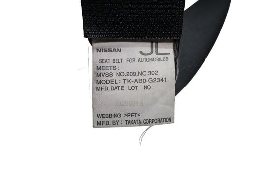 11-24 Infiniti QX56 QX80 Rear Left Driver Side 3rd Row Seatbelt Retractor Oem