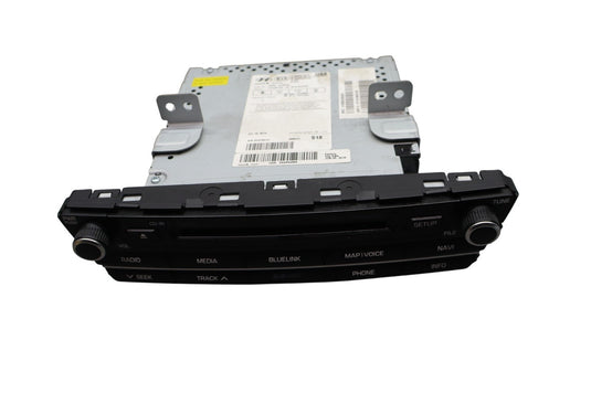 16-17 Hyundai Genesis CD Player Radio Receiver Head Unit Black 96560-B14264 Oem