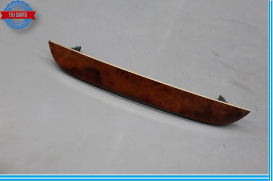 03-06 Mercedes S500 S600 Front Center Console Trim Cover Wood Oem