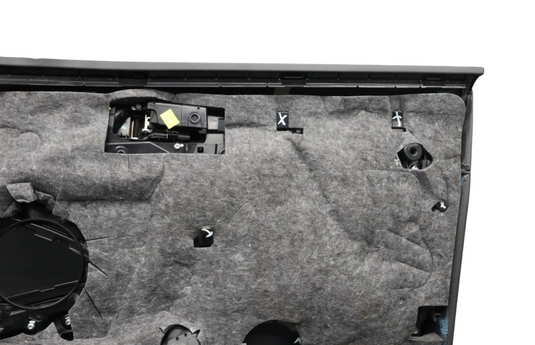 11-18 Audi A8 Quattro Front Left Driver Side Interior Door Panel Black Suede Oem