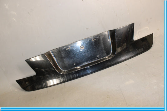 09-15 BMW 750Li 750i F01 F02 Rear Trunk Lid Hatch License Plate Molding Trim Oem