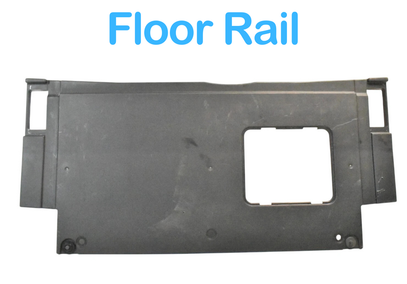 Load image into Gallery viewer, 12-18 Audi A7 Quattro Cargo Floor Rail Cover Panel Trim Insert 4G8863373A
