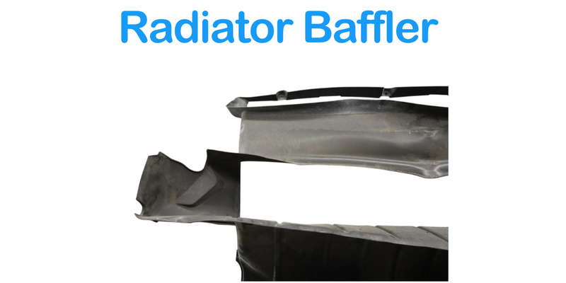 Load image into Gallery viewer, 11-17 Volkswagen VW Touareg Radiator Duct Air Baffler Guide 7P6121293 Oem
