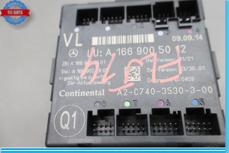 Load image into Gallery viewer, 12-19 Mercedes GL450 GL550 Front Left Driver Side Door Control Module Oem
