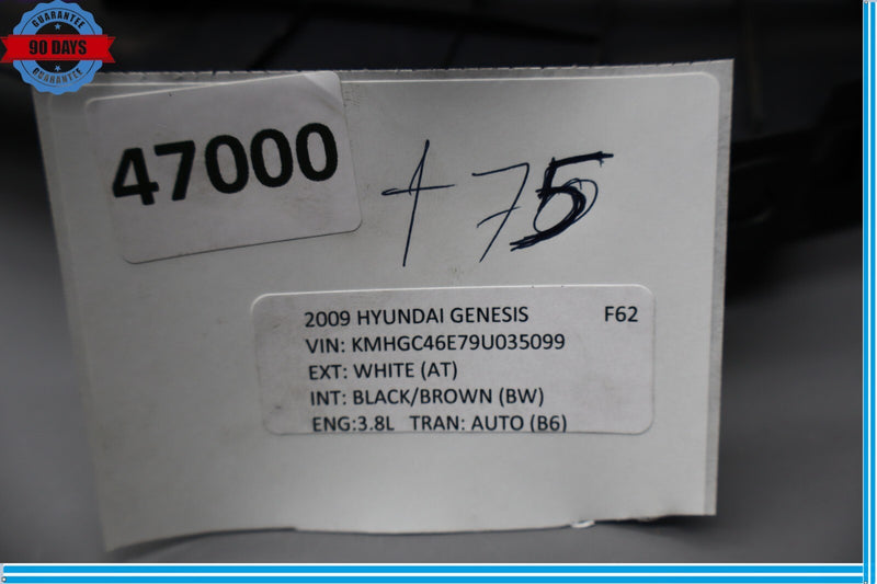 Load image into Gallery viewer, 09-14 Hyundai Genesis Rear Right Lock Pillar Trim Scuff Moulding Cover Oem
