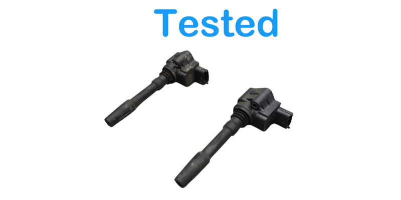 Load image into Gallery viewer, 14-20 Maserati Ghibli M157 Engine Motor Ignition Coil Module x2 Set Oem

