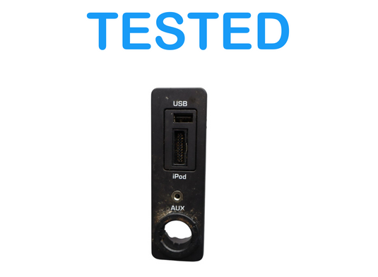 09-15 Jaguar X250 XF XFR Front Console USB AUX iPod Plug Connection Port Oem