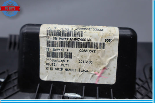 07-12 Mercedes X164 GL450 Trunk Tailgate Handle Lock Latch Cover Trim Oem