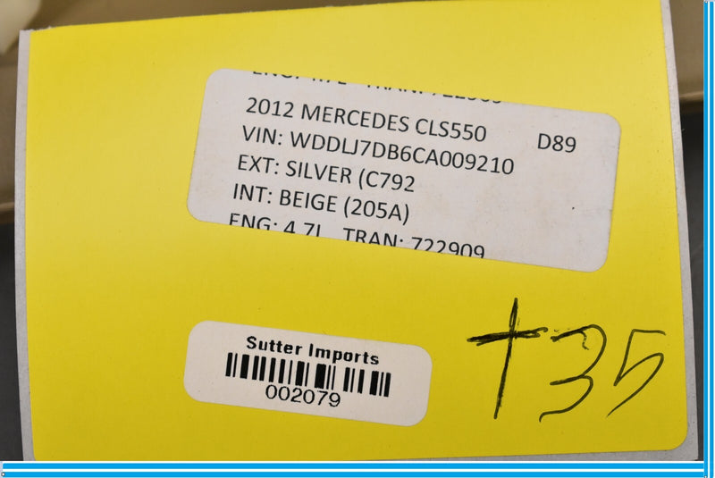 Load image into Gallery viewer, 12-18 Mercedes CLS550 Left Driver Side Lower B Pillar Trim Cover Oem
