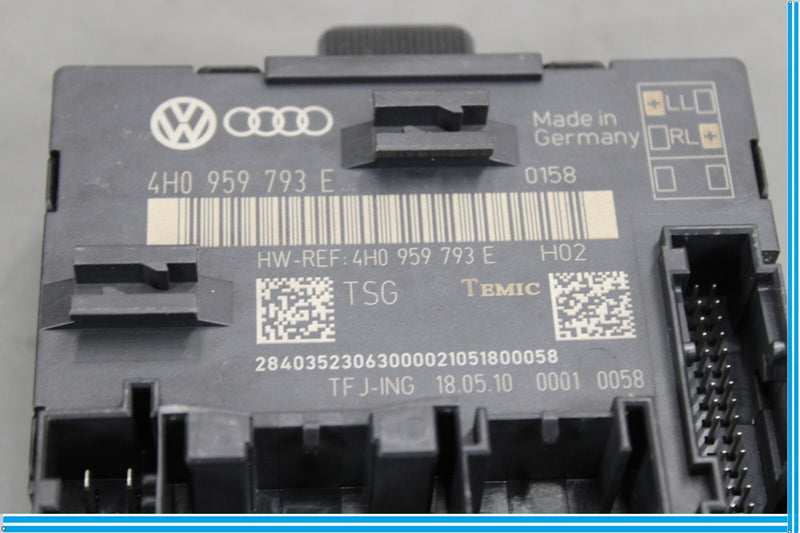 Load image into Gallery viewer, 11-18 Audi A8 Front Left Driver Side Door Window Control Module Unit Oem
