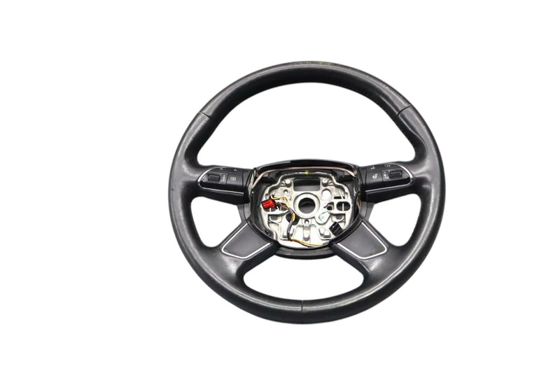 Load image into Gallery viewer, 12-18 Audi A6 4 Spoke Steering Wheel W/ Control Switches Black Oem
