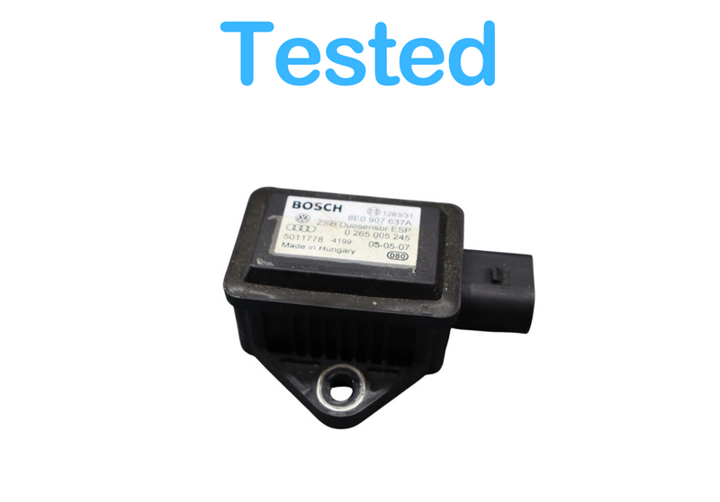 Load image into Gallery viewer, 03-12 Bentley Continental GT Flying Spur Yaw Turn Rate Sensor 8E0907637A Oem

