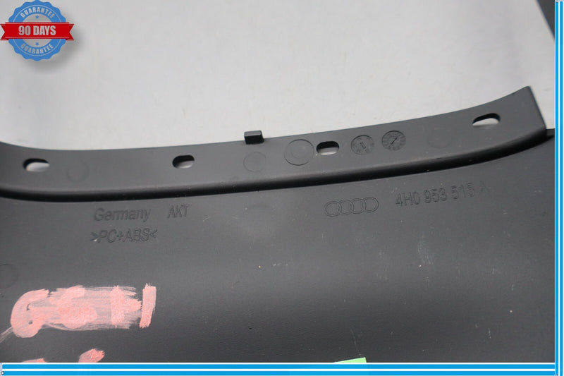 Load image into Gallery viewer, 11-18 Audi A8 A8L Quattro S8 Front Upper Steering Column Cover Trim Black Oem
