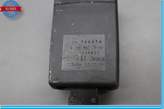 13-19 Mercedes X166 GL450 ML400 Rear Left Driver Side Seat Belt Buckle Oem